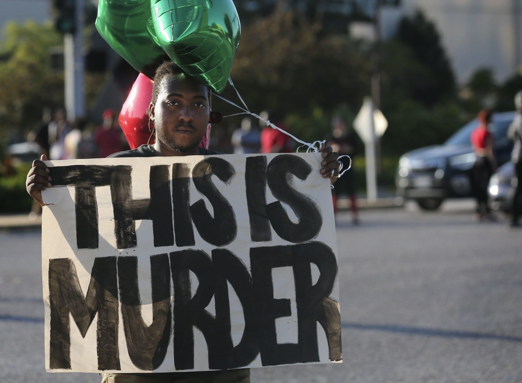 Protest for Terry Tillman
